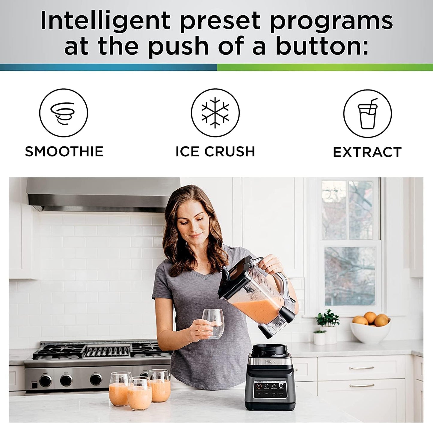 BN751 Professional plus DUO Blender, 1400 Peak Watts, 3 Auto-Iq Programs for Smoothies, Frozen Drinks & Nutrient Extractions, 72-Oz. Total Crushing Pitcher & (2) 24 Oz. To-Go Cups, Black