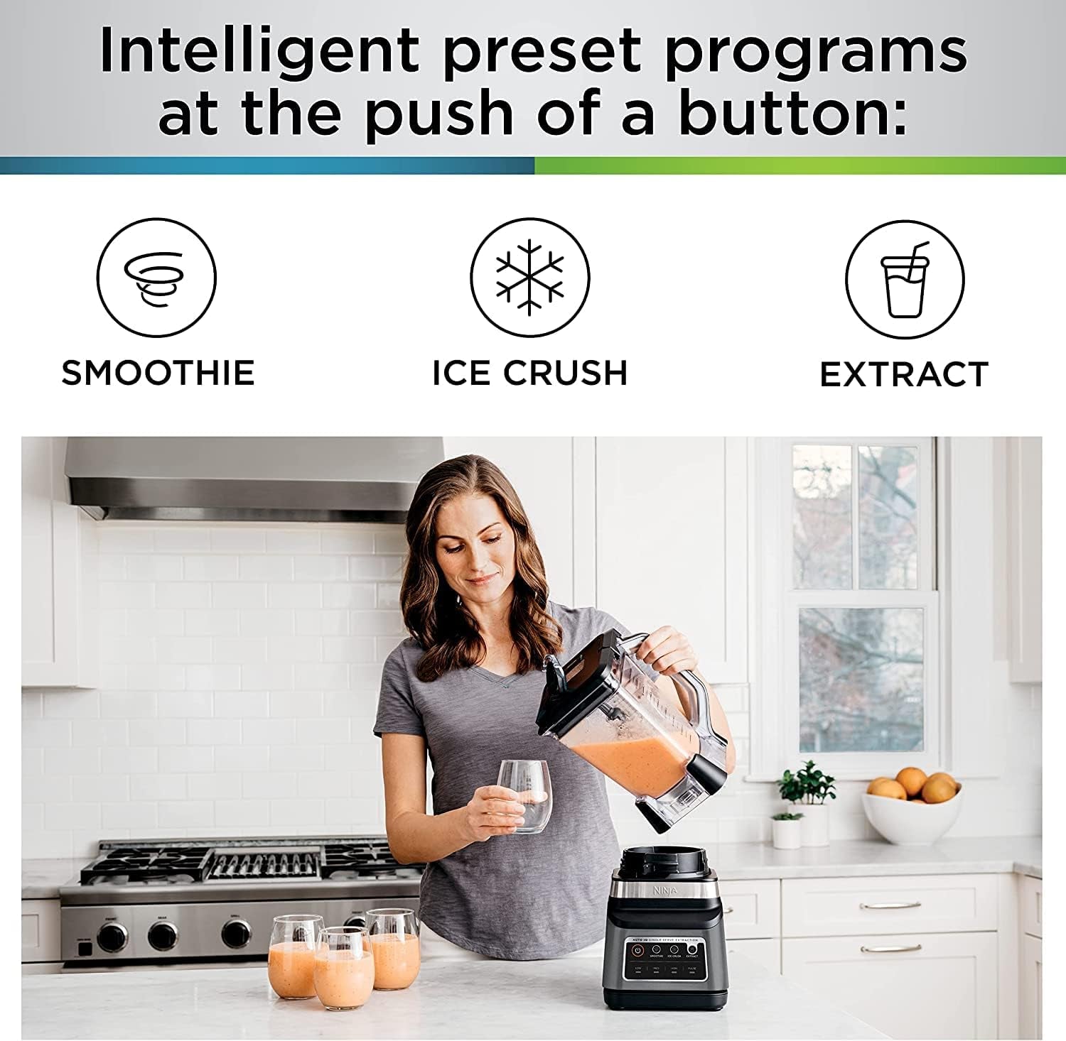 BN751 Professional plus DUO Blender, 1400 Peak Watts, 3 Auto-Iq Programs for Smoothies, Frozen Drinks & Nutrient Extractions, 72-Oz. Total Crushing Pitcher & (2) 24 Oz. To-Go Cups, Black