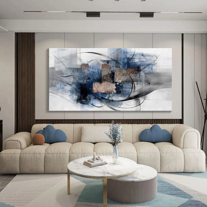 Abstract Essence Canvas Art 24x48