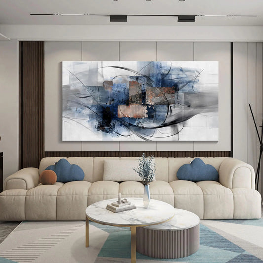 Abstract Essence Canvas Art 24x48