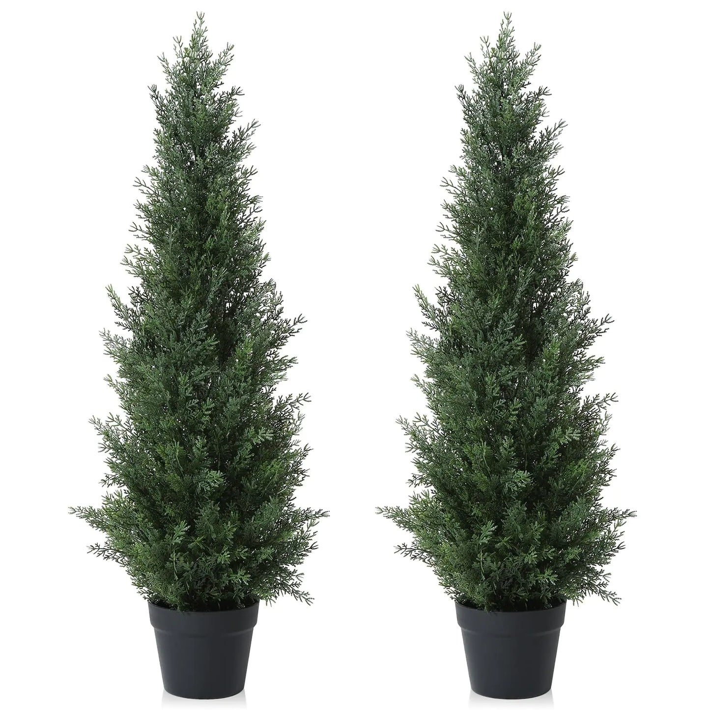 Everleaf 3FT Faux Cedar Topiary Set