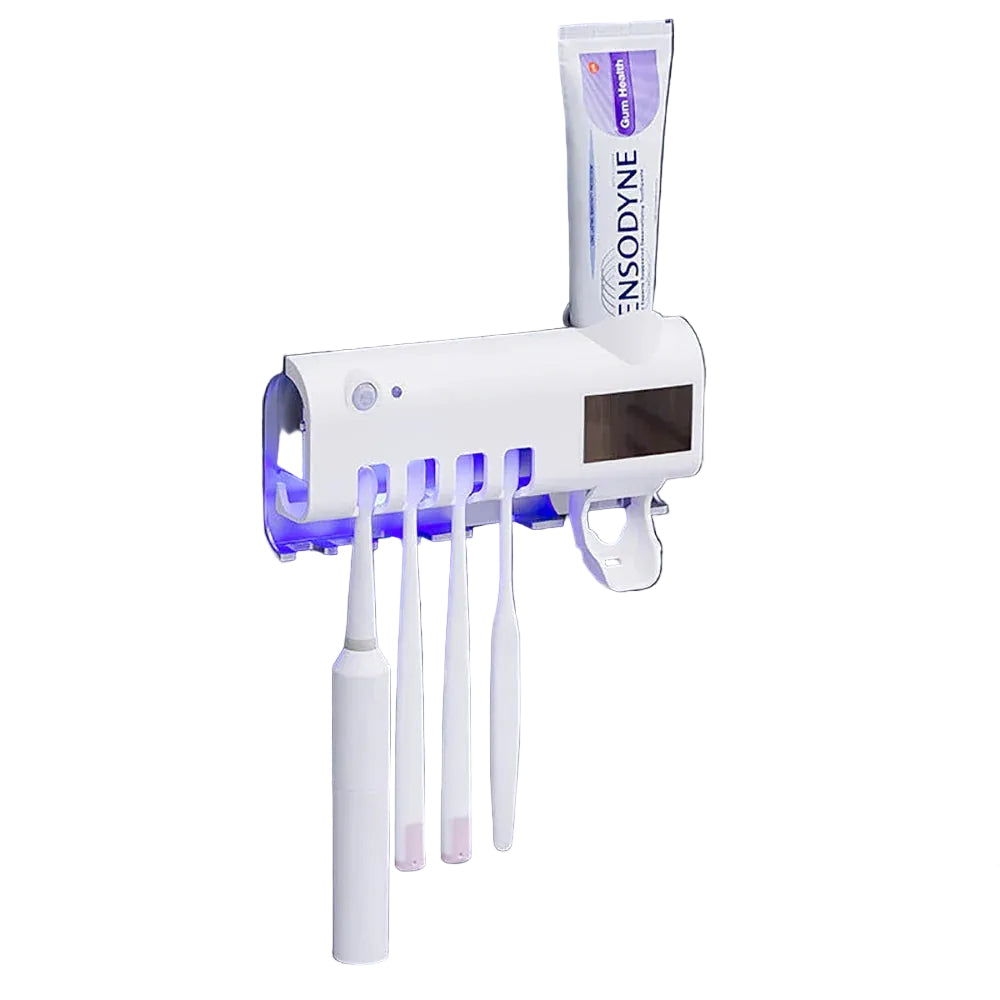 Solar Toothbrush Dispenser Holder