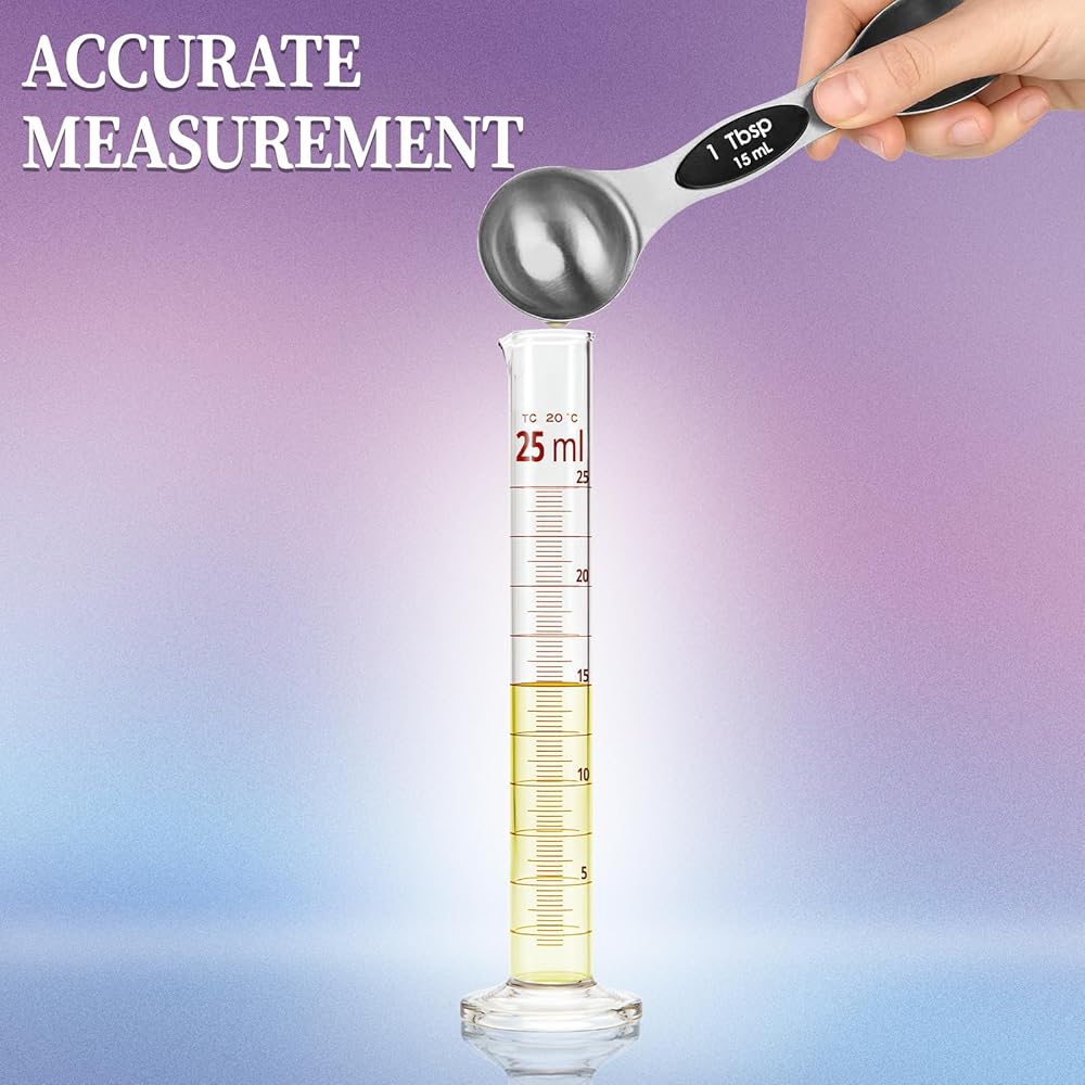 8-Piece Dual-Sided Measuring Spoons