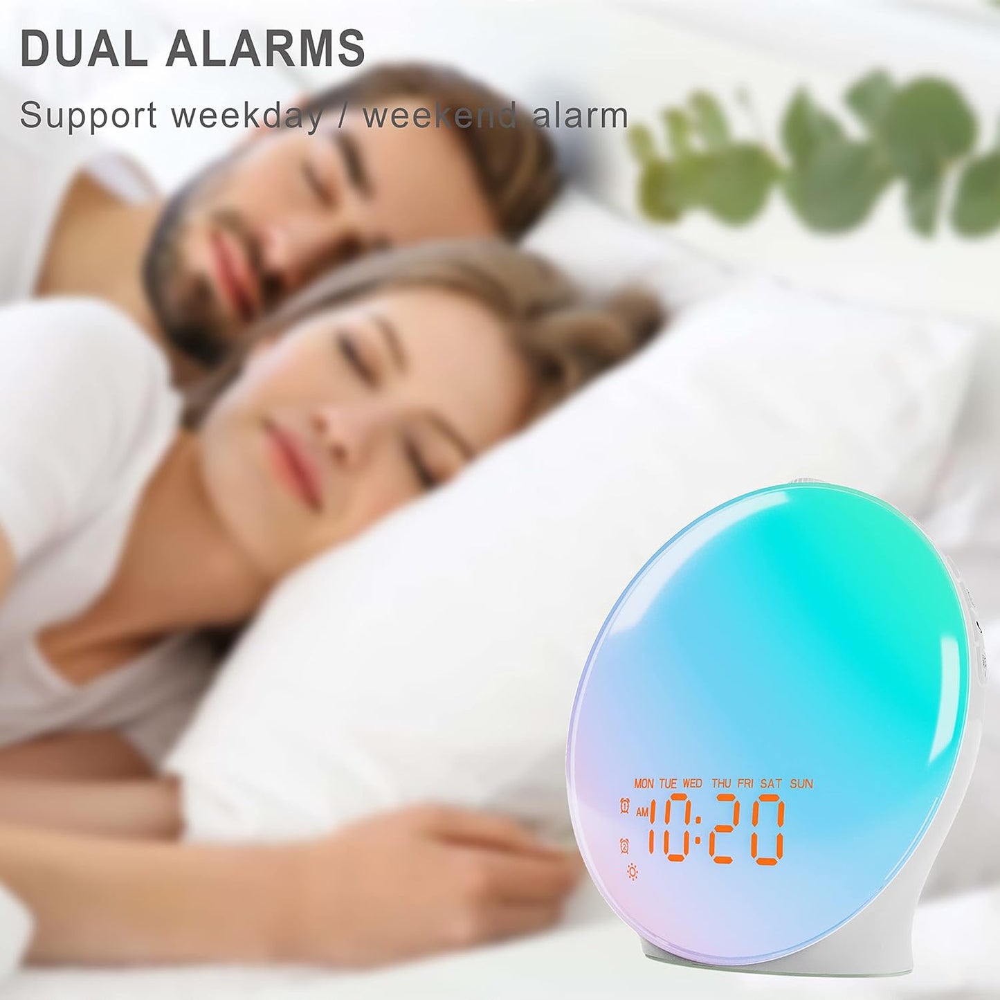 Sunrise Wake-Up Light Alarm Clock