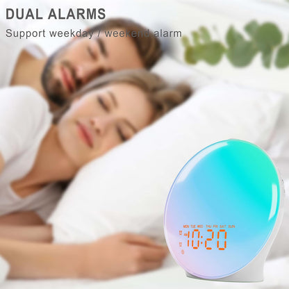 Sunrise Wake-Up Light Alarm Clock