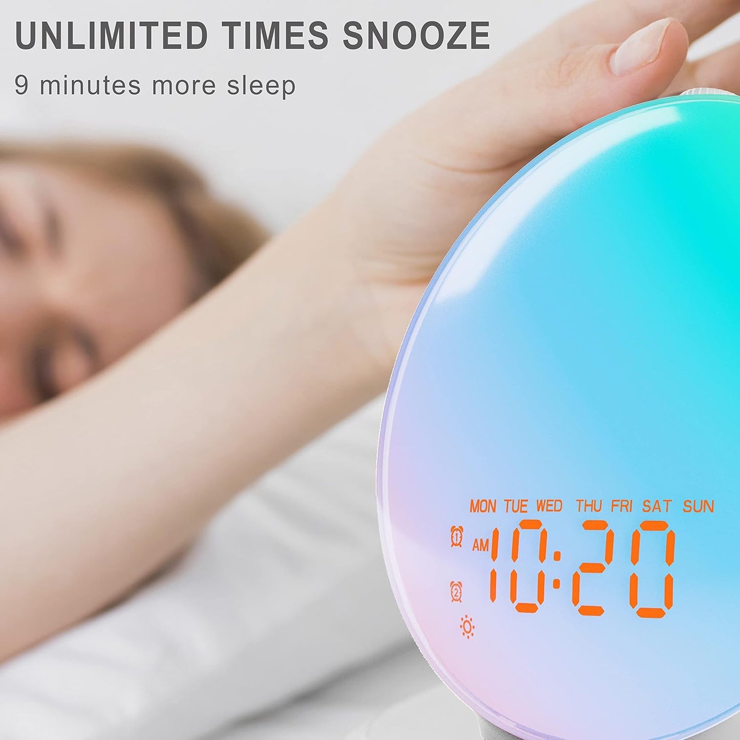 Sunrise Wake-Up Light Alarm Clock