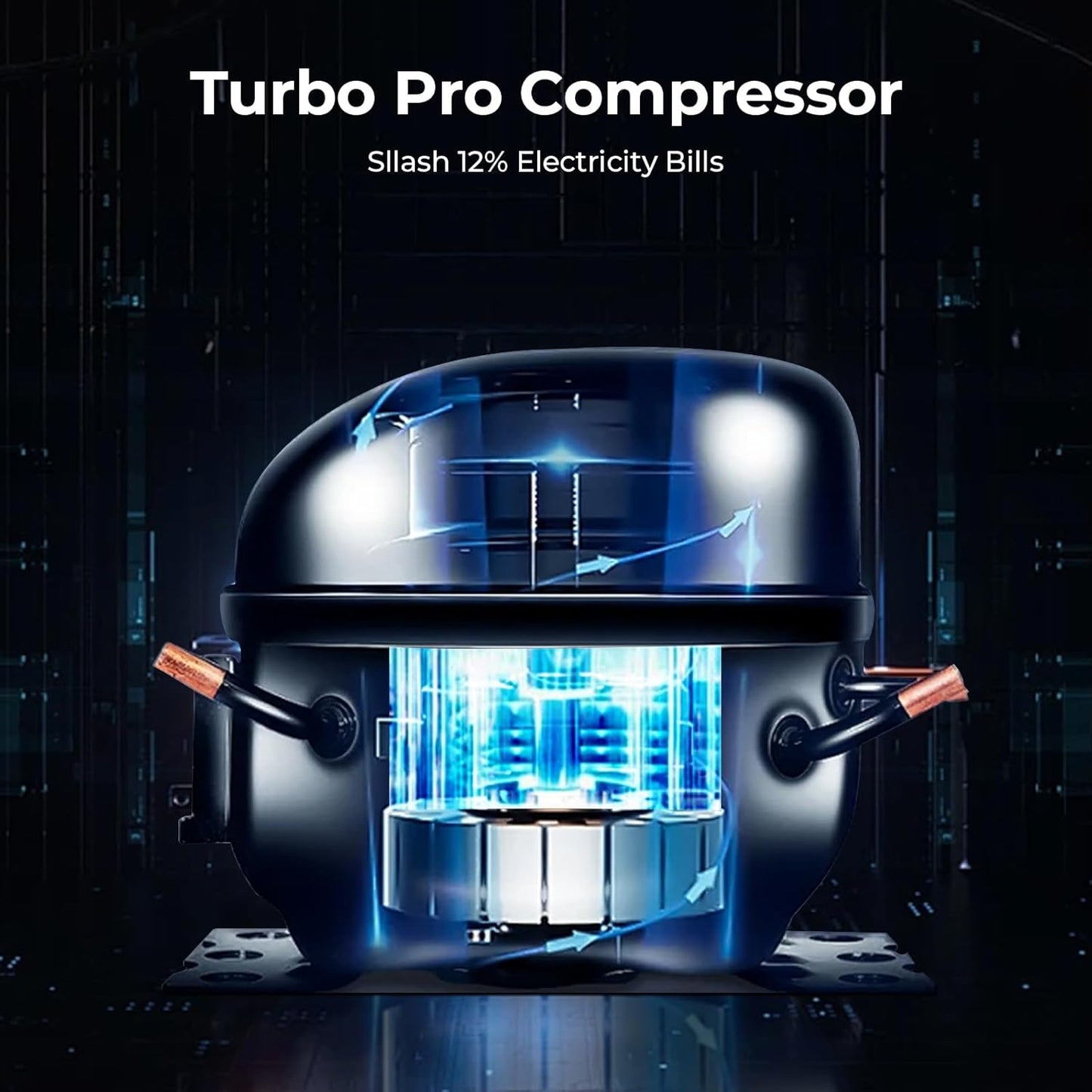 Countertop Ice Maker Machine, 8 Ice Cubes in 6 Mins, 26Lb/Day Ice with 2 Sizes- Portable Mini, Energy Saving & Basket/Scoop for Home/Party/Travel/Camping/Bar, Dark Black