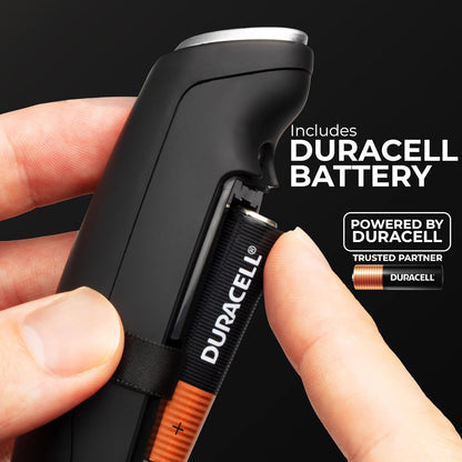 Patented Tornado Triple Whisk Milk Frother with 4 Duracell Batteries – Handheld Foam Maker for Coffee, Lattes, Matcha & Hot Chocolate – Rich, Creamy Froth in Seconds