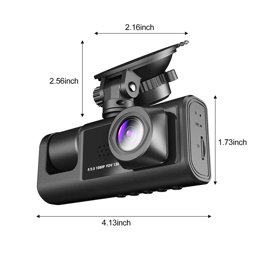 1080P Car Dual Lens Dash Camera