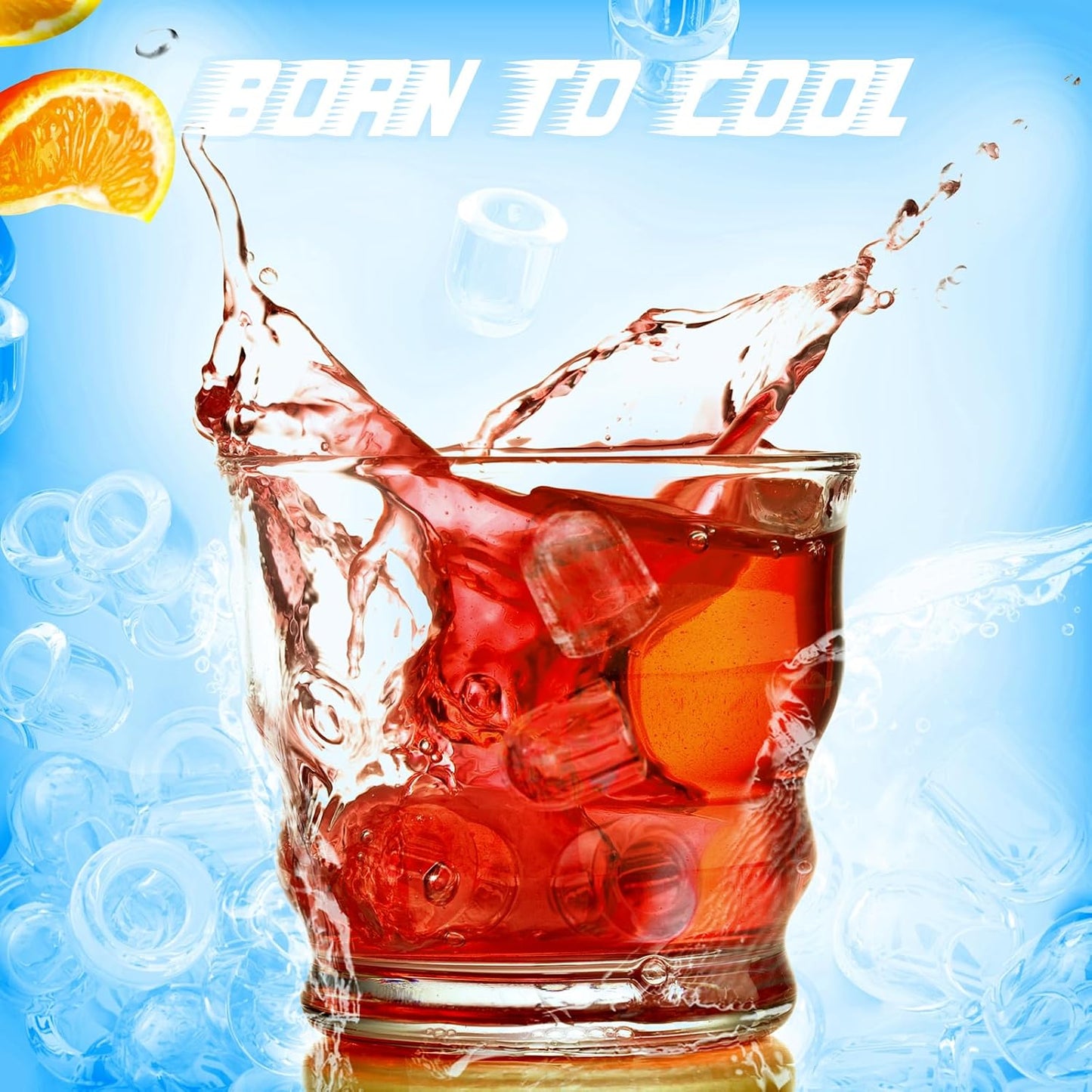 Countertop Ice Maker Machine, 8 Ice Cubes in 6 Mins, 26Lb/Day Ice with 2 Sizes- Portable Mini, Energy Saving & Basket/Scoop for Home/Party/Travel/Camping/Bar, Dark Black