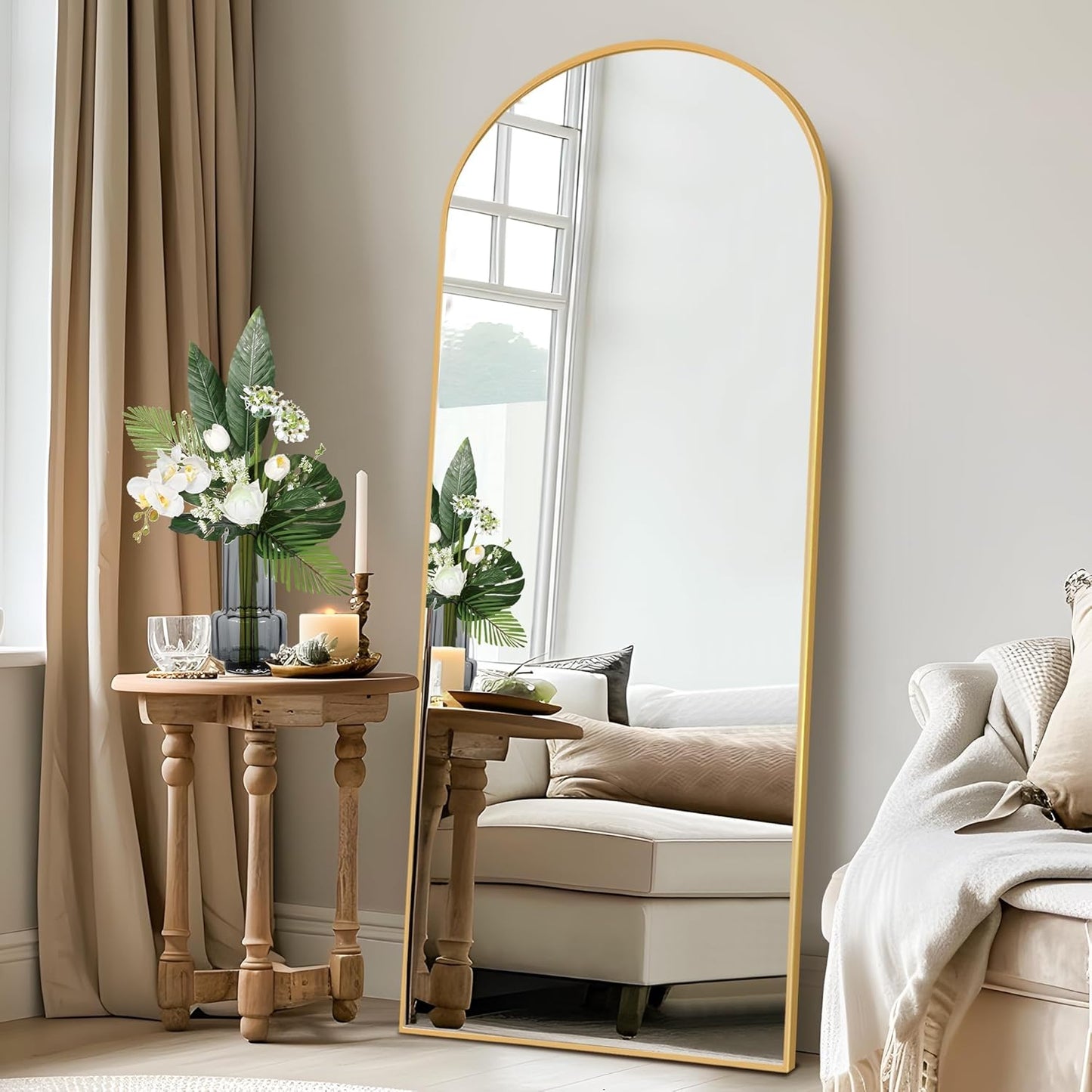 Arched Full-Length Mirror