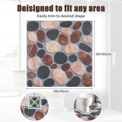 Non-Slip Square Shower Mat