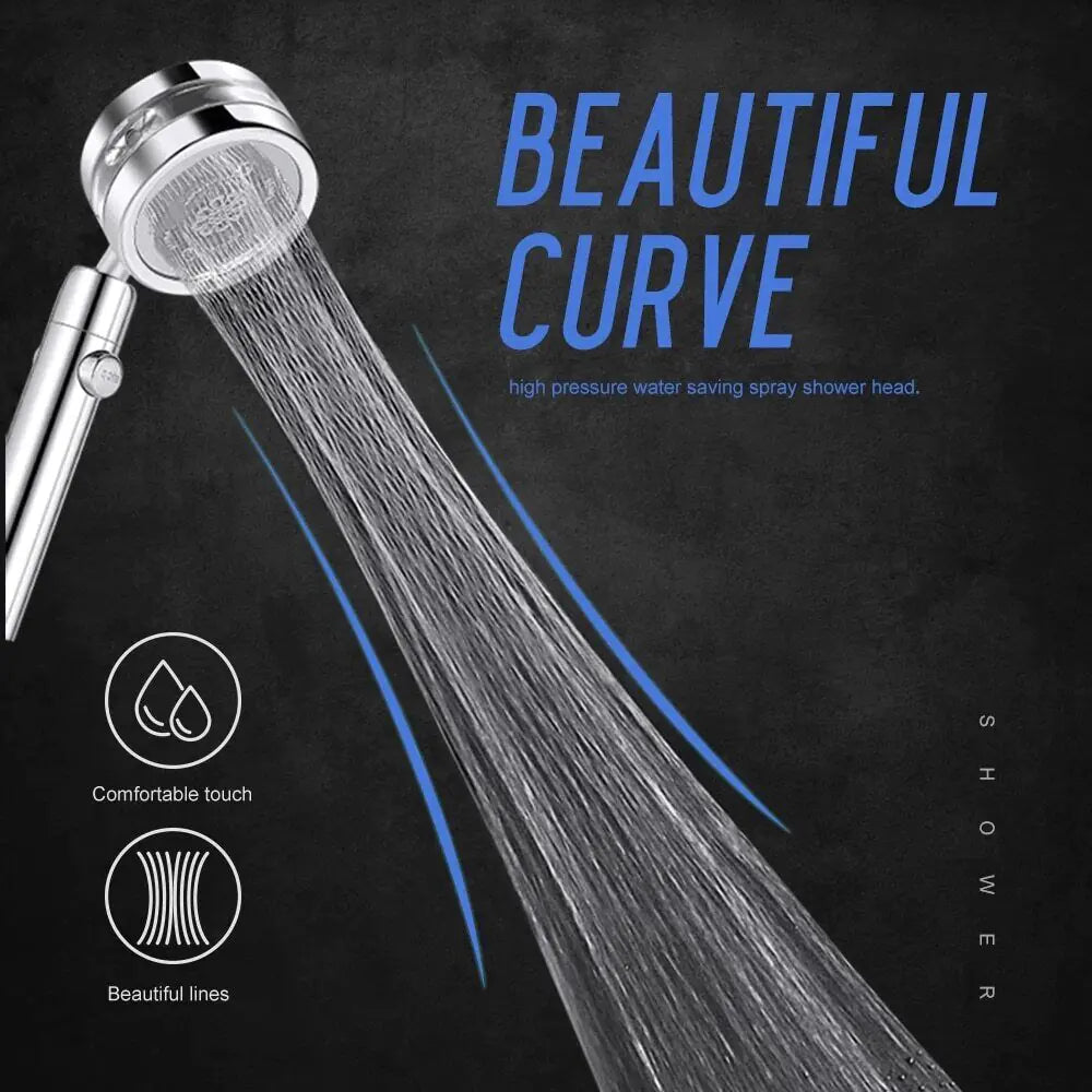 360° Rotating Shower Head