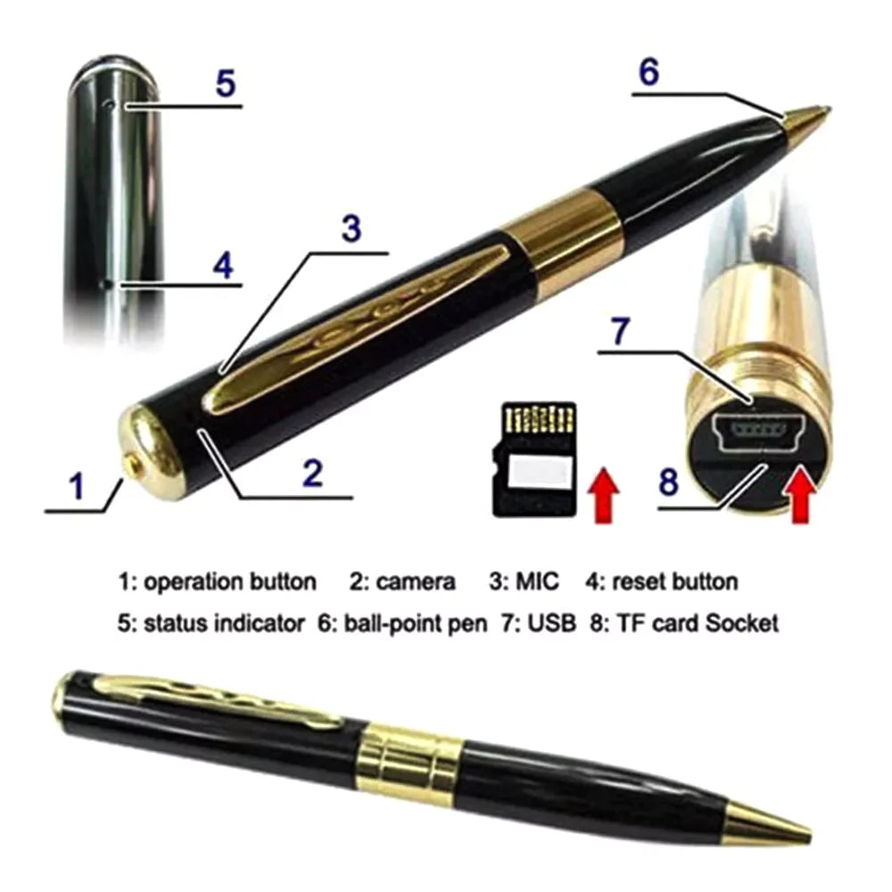 1080P HD Mini Pen Camera