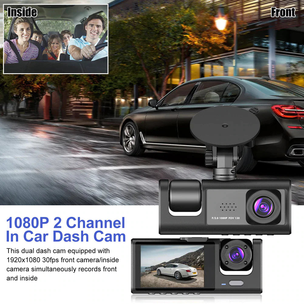 1080P Car Dual Lens Dash Camera