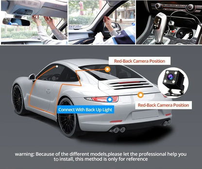 1080P Car Dual Lens Dash Camera