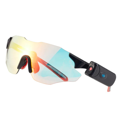 HD Video Capture Sports Sunglasses - Polarized UV Protection, 64GB