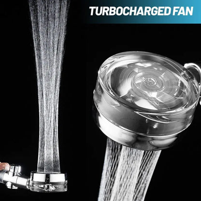 360° Rotating Shower Head