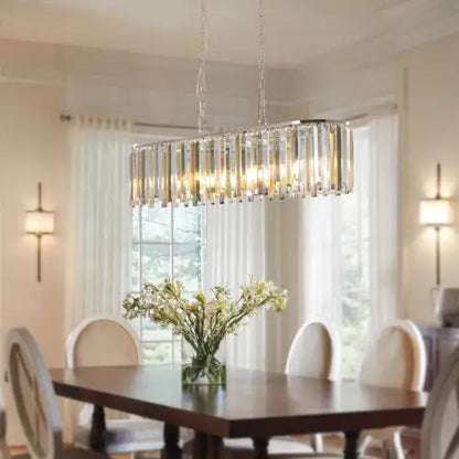 Luxury Oval Crystal Chandelier
