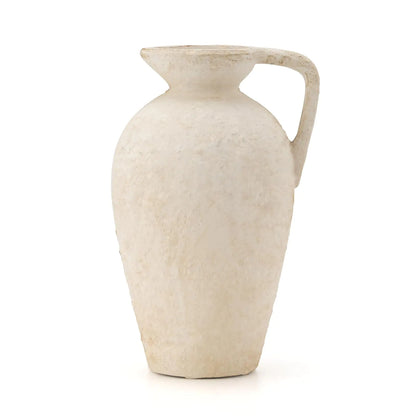 Rustic Farmhouse Ceramic Vase 9-inch