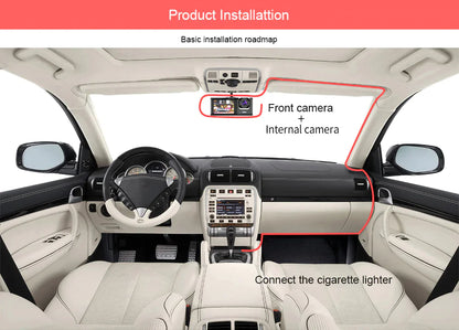 1080P Car Dual Lens Dash Camera