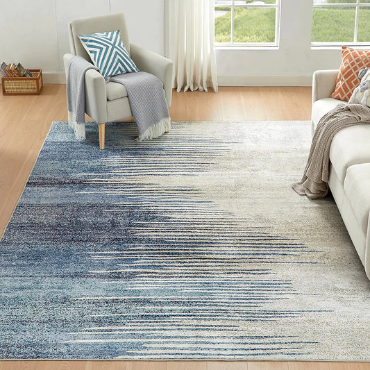 VK·LIVING Washable Modern Abstract 6x9 Rug