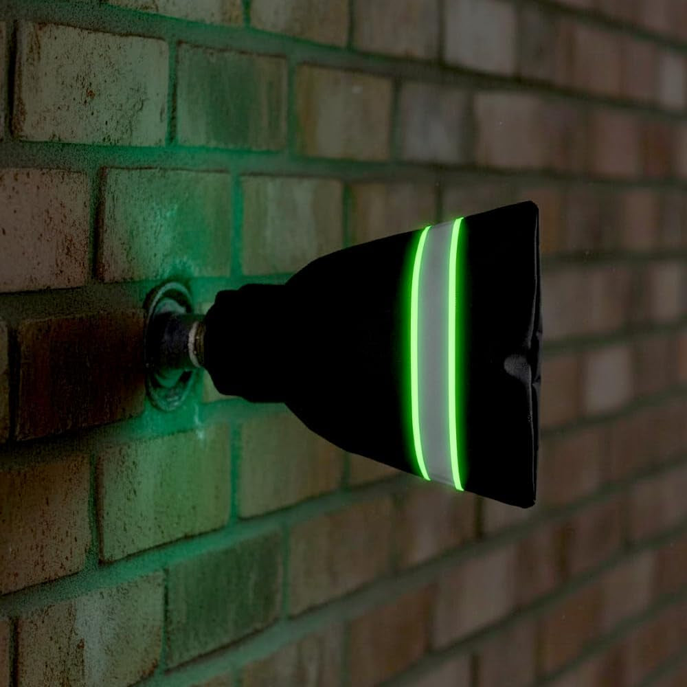 Outdoor Faucet Covers for Winter, 9.8" X 6.3" Insulated Spigot Cover, Waterproof Hose Bib Covers for Freeze Protection, Patio Winterizing Home Must-Have Faucet Cover for outside Yard (Green, 2PC)