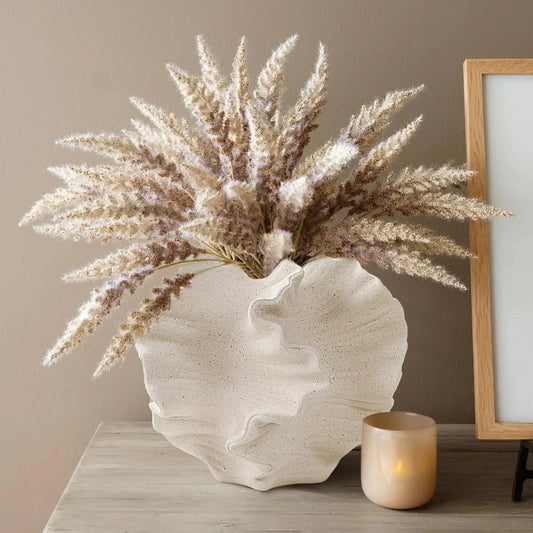 Modern Coral Ceramic Vase
