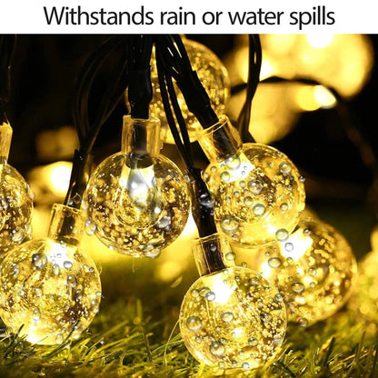 30-LED Solar Garden String Light