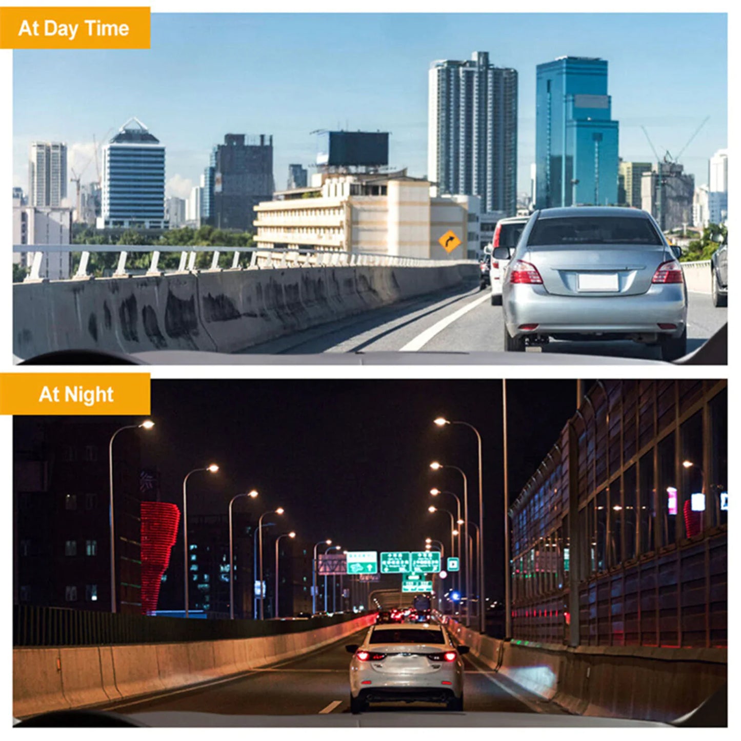 1080P Car Dual Lens Dash Camera