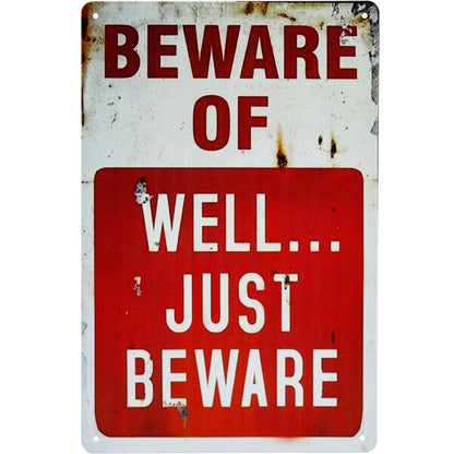 Wonderwin Retro Chic Metal Signs 8" x 12"