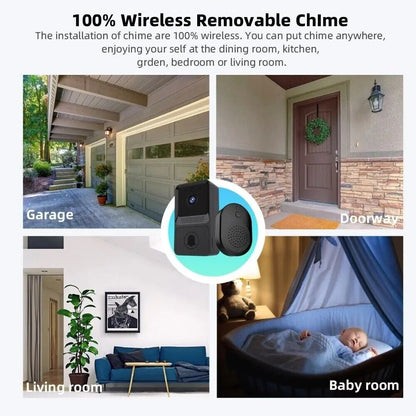 Smart Wireless WiFi Video Doorbell