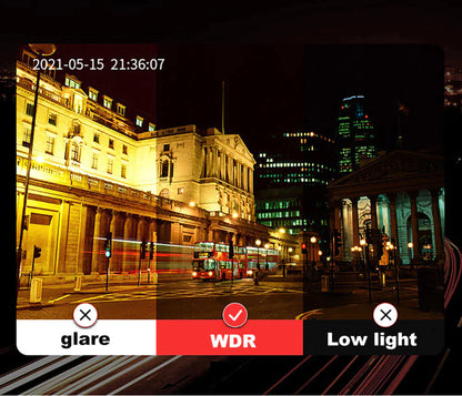 1080P Car Dual Lens Dash Camera