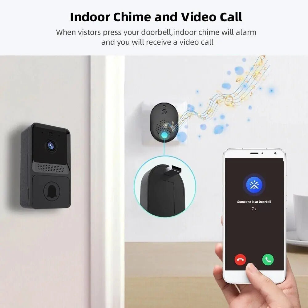 Smart Wireless WiFi Video Doorbell