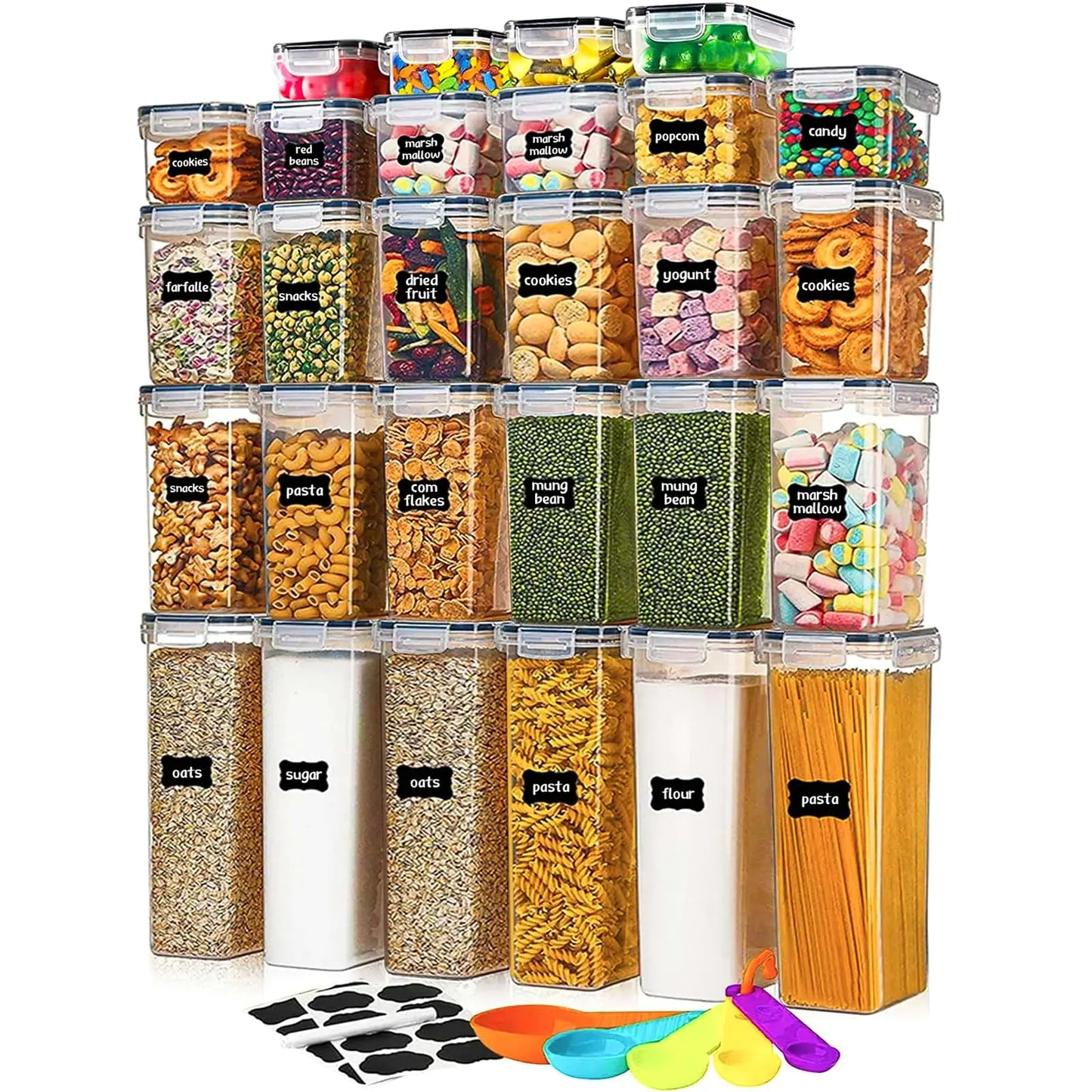 Stusgo 28-Piece Airtight Kitchen Storage Set