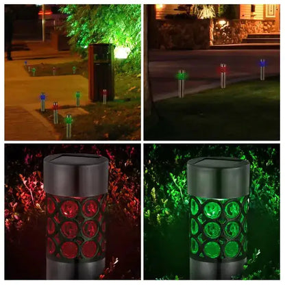 6-Pack RGB Solar Garden Lights
